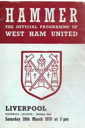 Match programme